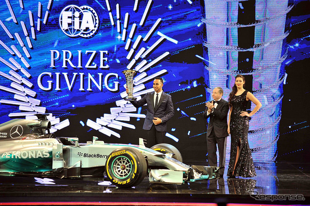 F1世界王者のルイス・ハミルトン