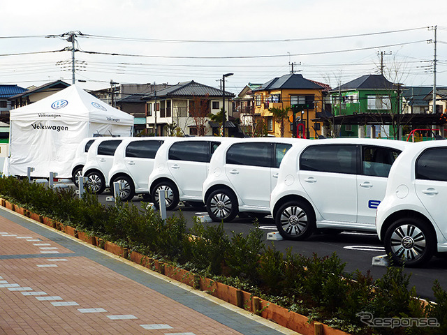 神奈川県藤沢市の「Fujisawaサスティナブル・スマートタウン」で開催中の「e-mobilitystation@湘南T-SITE」。脳波測定システムを活用したEV試乗“e-driving”に挑戦