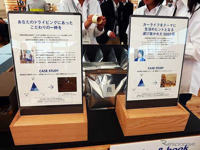 神奈川県藤沢市の「Fujisawaサスティナブル・スマートタウン」で開催中の「e-mobilitystation@湘南T-SITE」。脳波測定システムを活用したEV試乗“e-driving”に挑戦