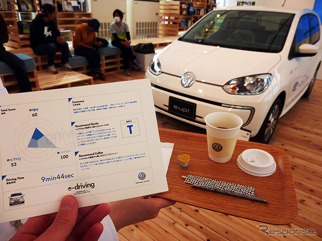 神奈川県藤沢市の「Fujisawaサスティナブル・スマートタウン」で開催中の「e-mobilitystation@湘南T-SITE」。脳波測定システムを活用したEV試乗“e-driving”に挑戦