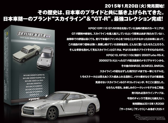 スカイライン＆GT-R ミニカーコレクション