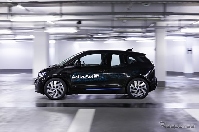 BMW i3ベースの自動運転プロトタイプ車