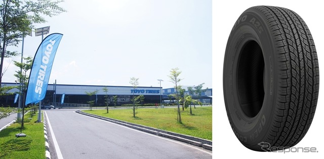 左：マレーシア工場、右：オープンカントリーA25