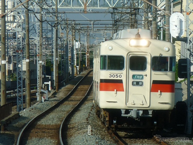 山陽電鉄は台湾の宜蘭線と姉妹鉄道協定を締結する。写真は山陽電鉄本線の列車。