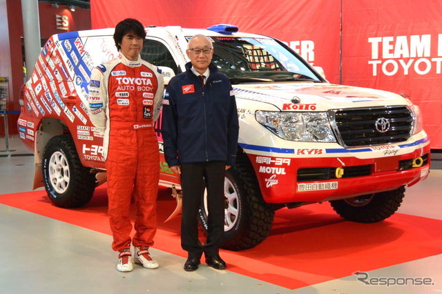 トヨタ車体 ダカールラリー2015 参戦会見