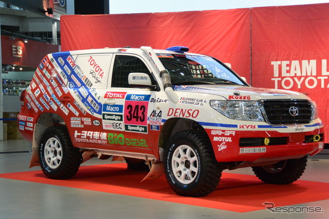 チームランドクルーザー・トヨタオートボディ ダカールラリー2015 参戦会見