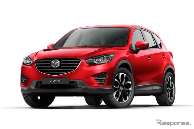 マツダ CX-5 の2015年モデル（欧州仕様）