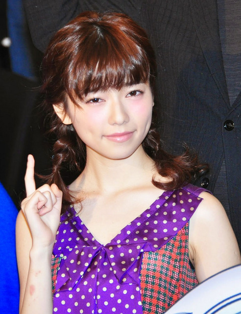 島崎遥香(AKB48)/『映画 妖怪ウォッチ 誕生の秘密だニャン!』初日舞台挨拶