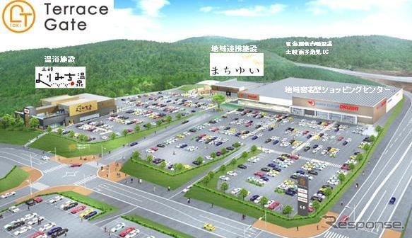 2015年春にオープン予定のテラスゲート土岐