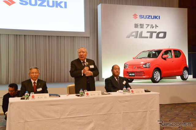 スズキ 新型アルト 発表会