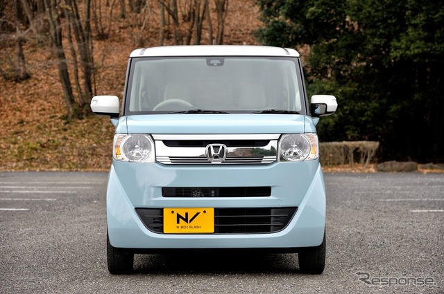 ホンダ N-BOX スラッシュ Xグレード(サーフブルー&ホワイト)