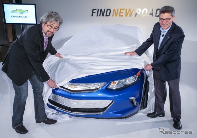 シボレー ボルト 次期型の予告イメージ
