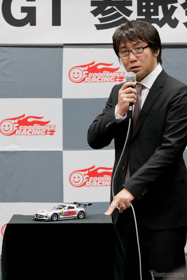 エントラント代表:安藝貴範(株式会社グッドスマイルレーシング代表取締役)