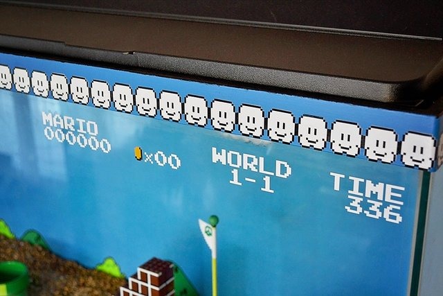 ビッグな水槽に『スーパーマリオブラザーズ』のステージを再現!制作者が着手から完成までの様子を写真付きで公開
