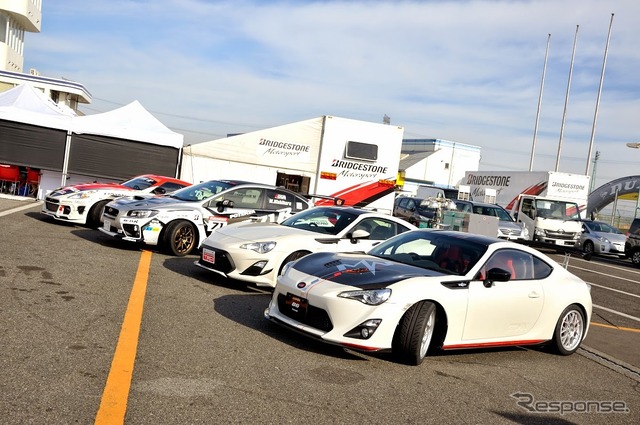 ブリヂストン POTENZA RE-71R 試走会