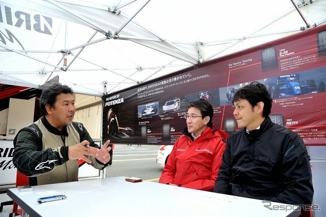 ブリヂストン POTENZA RE-71R 試走会