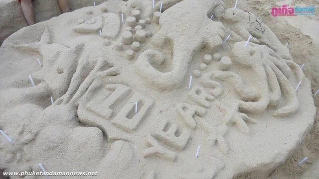 プーケット島での追悼式典