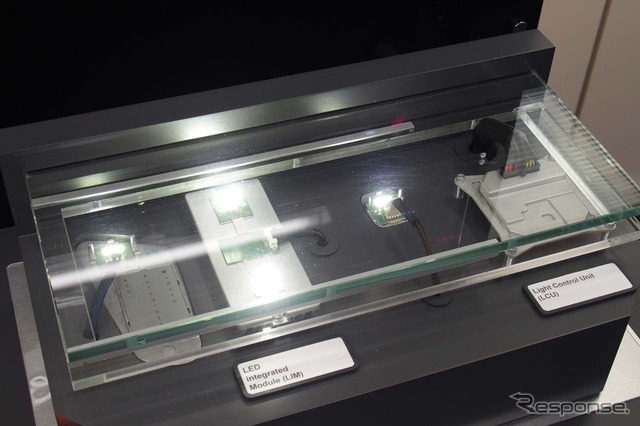 ローエンドクラスのLEDヘッドライトECUも開発済み