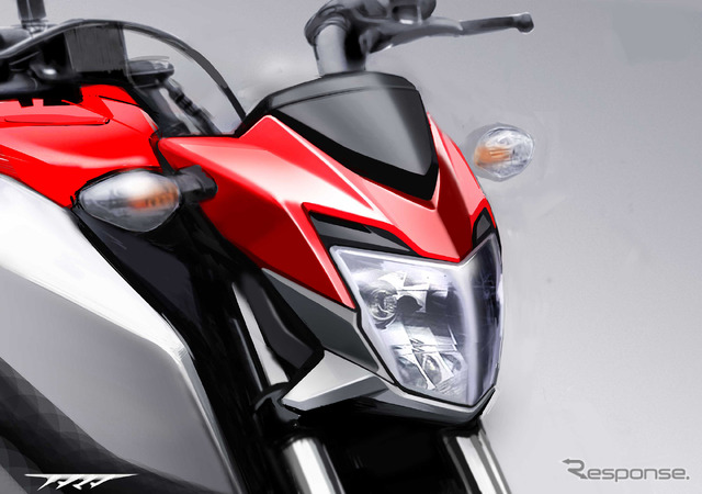 ホンダ CB250F イメージスケッチ