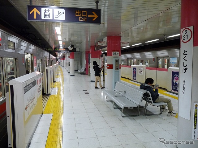 名古屋市地下鉄桜通線は2011年3月27日に延伸開業(写真は延伸区間の徳重駅)。これ以降、日本では新線の開業が途切れている。3月の北陸新幹線延伸と富山地鉄路面電車の富山駅乗り入れは4年ぶりの新線開業になる。