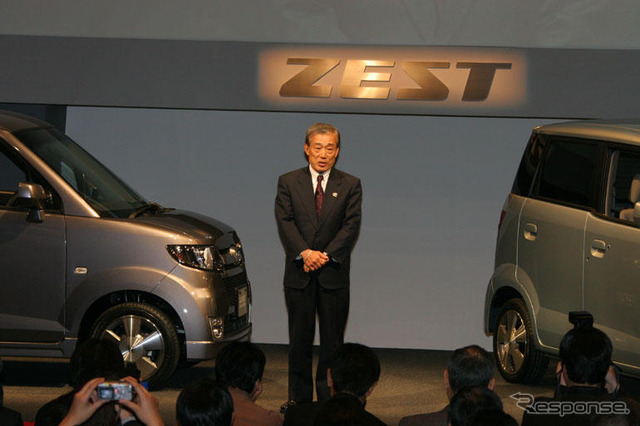 【ホンダ ゼスト 発表】1台で家族全員が楽しめるスイッチムーバー