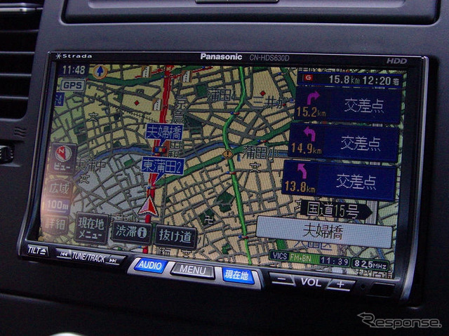 【ストラーダ HDS630 長期リポート その6】上級機譲りの見やすい地図描写