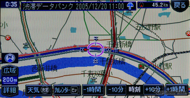 【ストラーダ HDS630 長期リポート その6】上級機譲りの見やすい地図描写