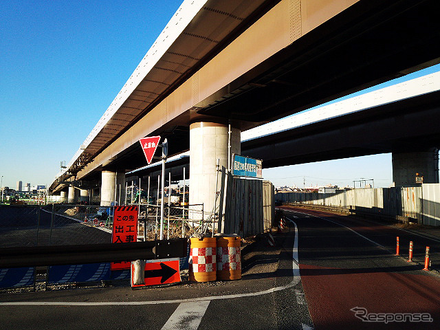 外環道高谷ジャンクション