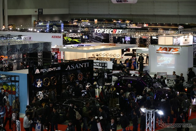 東京オートサロン2014　with NAPACの会場風景