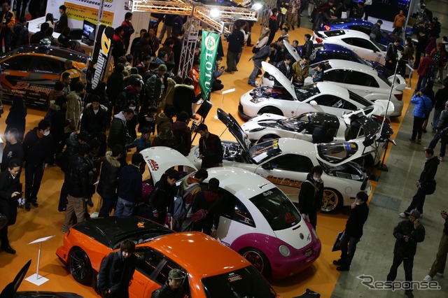 東京オートサロン2014　with NAPACの会場風景