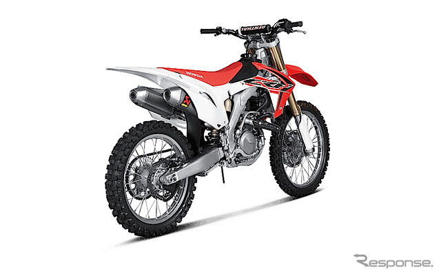 アクラポヴィッチ、ホンダ CRF450R用マフラー