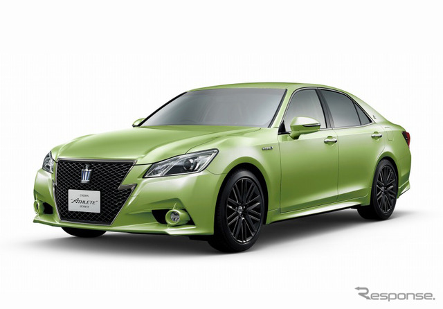 トヨタクラウン誕生60周年記念特別仕様車「アスリートS 若草色edition」