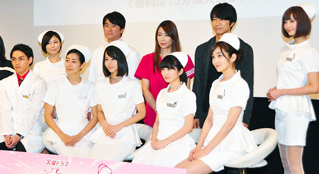 堀北真希&志田未来&高梨臨&菜々緒&木村多江&水野美紀&MEGUMI&柳楽優弥&眞島秀和&石黒賢/ドラマ「まっしろ」記者会見