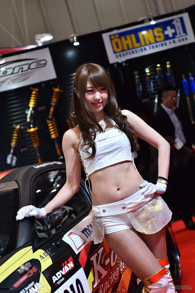 K-oneブース コンパニオン(東京オートサロン2015)
