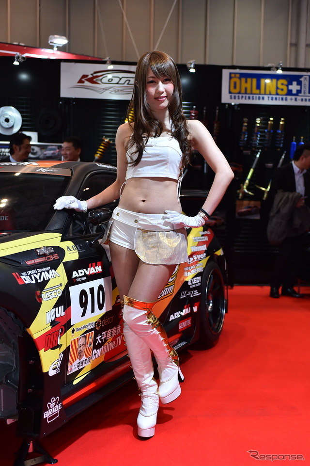 K-oneブース コンパニオン(東京オートサロン2015)