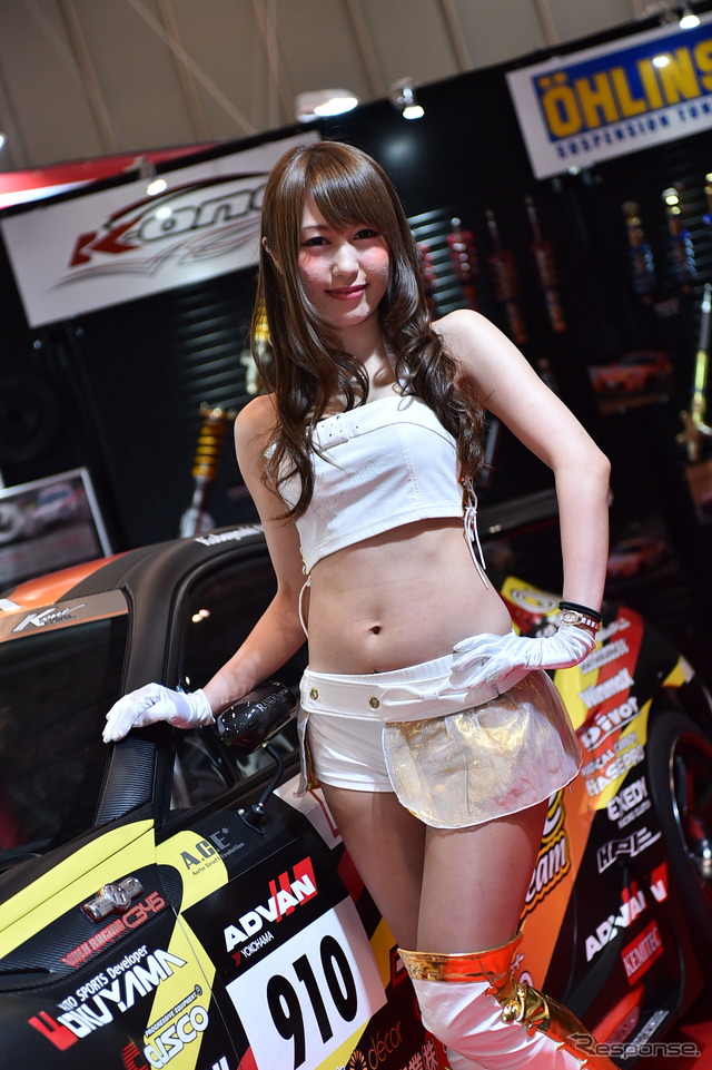 K-oneブース コンパニオン(東京オートサロン2015)