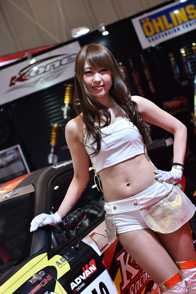 K-oneブース コンパニオン(東京オートサロン2015)