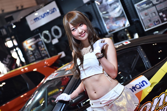 K-oneブース コンパニオン(東京オートサロン2015)