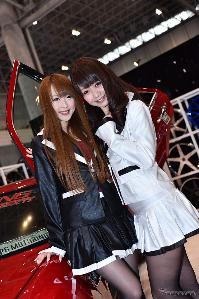 LEXANI JAPANブース コンパニオン（東京オートサロン2015）