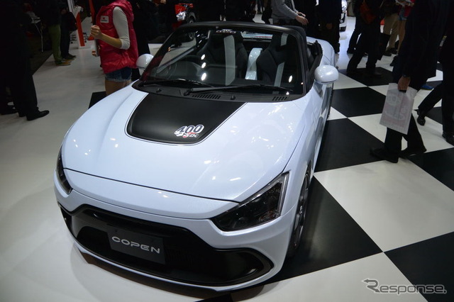 サードパーティによるダイハツ コペンのカスタムカー(東京オートサロン15)