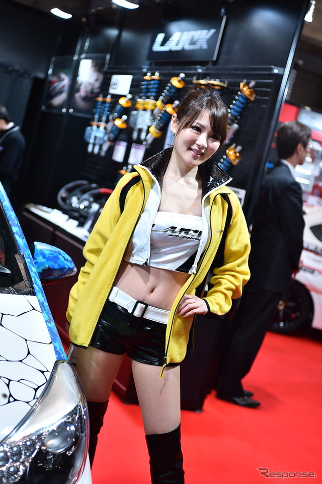 ラックブース コンパニオン(東京オートサロン2015)