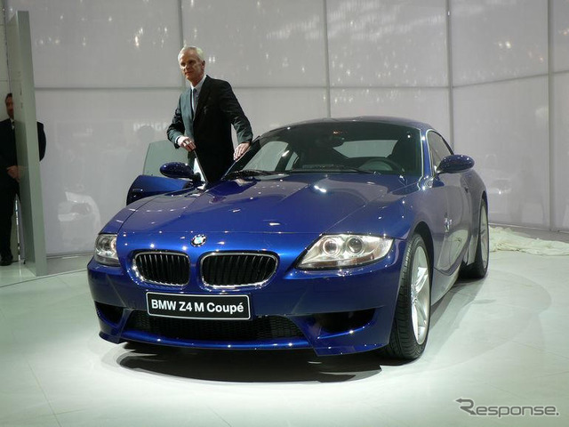 【ジュネーブモーターショー06】BMW Z4 Mクーペを公開