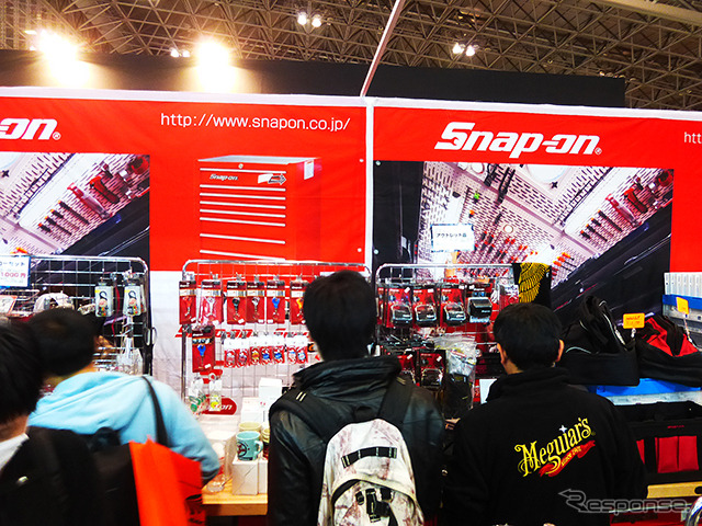 スナップオンツールズ(東京都江東区)のブース(東京オートサロン2015/幕張メッセ)