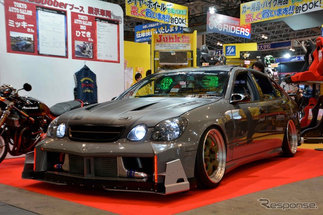 アップガレージブース ステルス ファイター アリスト(東京オートサロン2015)