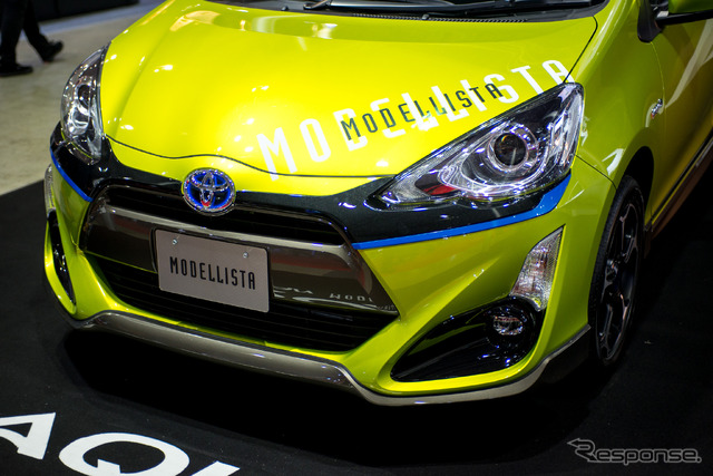 トヨタ アクア X-URBAN モデリスタ(東京オートサロン15)