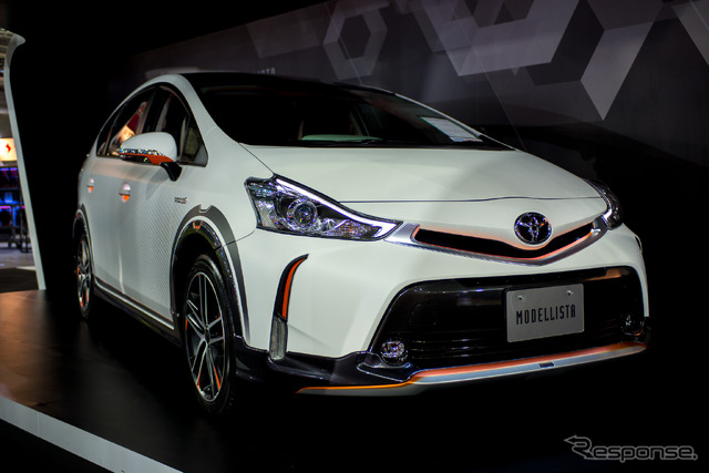 トヨタ プリウスα CYBER CROSS CONCEPT モデリスタ(東京オートサロン15)