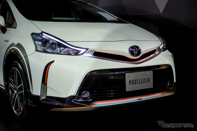 トヨタ プリウスα CYBER CROSS CONCEPT モデリスタ(東京オートサロン15)