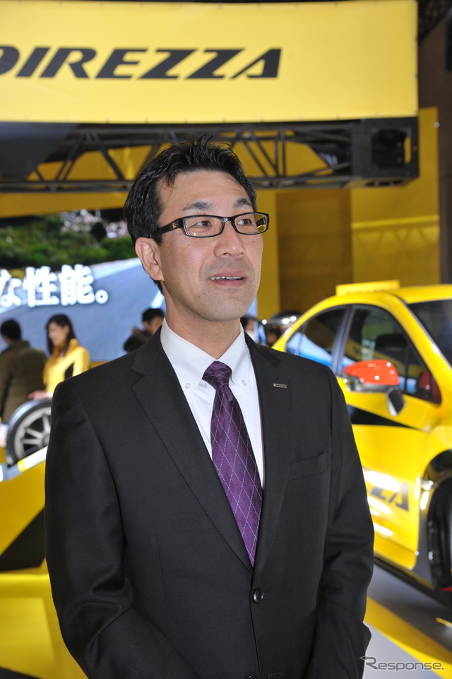 ダンロップタイヤ営業本部 消費財部 宣伝・販促グループ課長の野口和彦氏