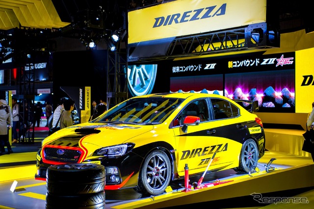 DIREZZAを装着したスバル WRX