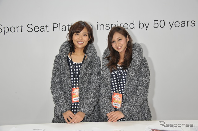 レカロブース コンパニオン(東京オートサロン2015)